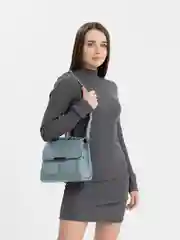 Голубой сумка женская