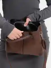 Коричневый сумка женская