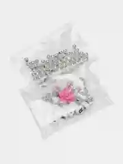 Набор Beads Set для творчества Единороги, 150 бусин, 6 метал. шармов, резинка, Brauberg