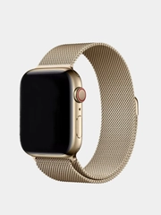 Ремешок Миланская петля Apple Watch 1, 2, 3, 4, 5, 6, SE, 7,  38, 40, 41, 42, 44, 45 мм