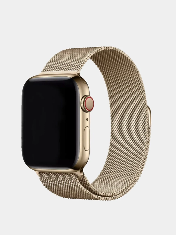 Ремешок Миланская петля Apple Watch 1, 2, 3, 4, 5, 6, SE, 7,  38, 40, 41, 42, 44, 45 мм