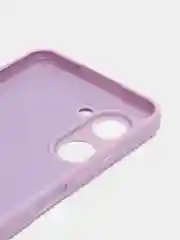 Сиреневый чехол для iPhone 11, Realme C35, C31, C33, Honor X7A (2023) однотонный с защитой камеры