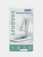 Белый складная подставка для телефона, настольная, регулируемая, тонкая
