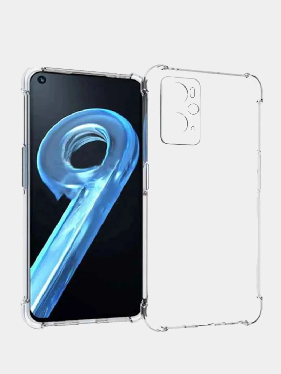 Чехол Realme C25 C30 C31 C35 C33 10 4G 9 7 8 Pro C11 8i 9i C21y прозрачный противоударный