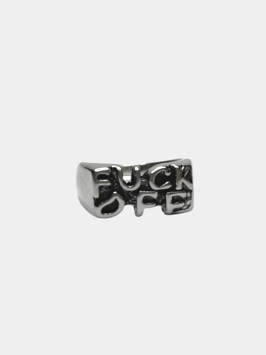Кольцо Fuck off