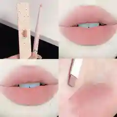 Коралловый карандаш для губ, матовый