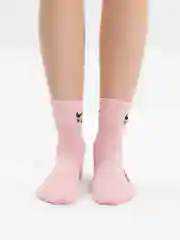 Розовый носки женские