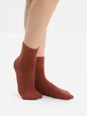 Красный зимние теплые махровые шерстяные носки
