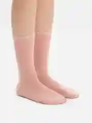 Конфетный хлопковые носки, однотонные, яркие, высокие, унисекс
