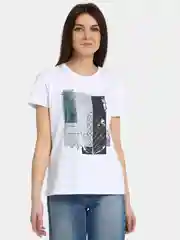 Женская футболка с принтом 100% хлопок
