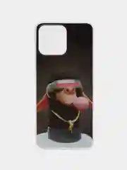 Хром чехол для телефона Honor X8 / 7A 2018 / 9A / 8A / Huawei Y6 2019 / Y5 2018, с рисунком