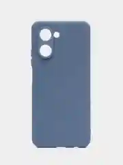 Небесно-голубой чехол для iPhone 11, Realme C35, C31, C33, Honor X7A (2023) однотонный с защитой камеры