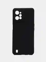 Черный чехол для iPhone 11, Realme C35, C31, C33, Honor X7A (2023) однотонный с защитой камеры