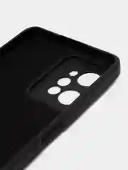 Черный чехол для iPhone 11, Realme C35, C31, C33, Honor X7A (2023) однотонный с защитой камеры