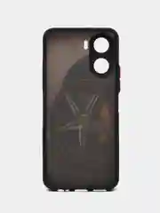 Серебряный чехол с ярким рисунком на Vivo Y16 (Виво У16)