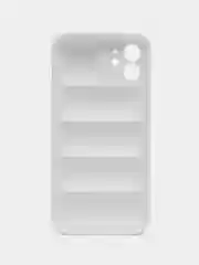 Черный чехол на iPhone (Айфон) 11, 13, 14, 15, 7, 8 Plus, X, XS, XR, 12 Pro / Max, силиконовый