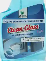Средство для очистки стекол и зеркал "Морская волна" (триггер) 500 мл. Clean&Green