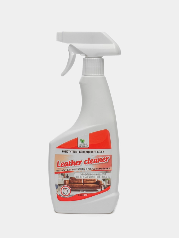 Очиститель-кондиционер кожи (триггер) 500 мл. Clean&Green