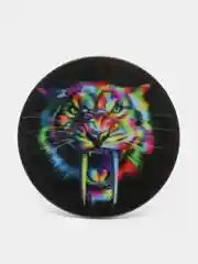 Тёмно-бордовый держатель для телефона PopSocket (попсокет), с рисунками