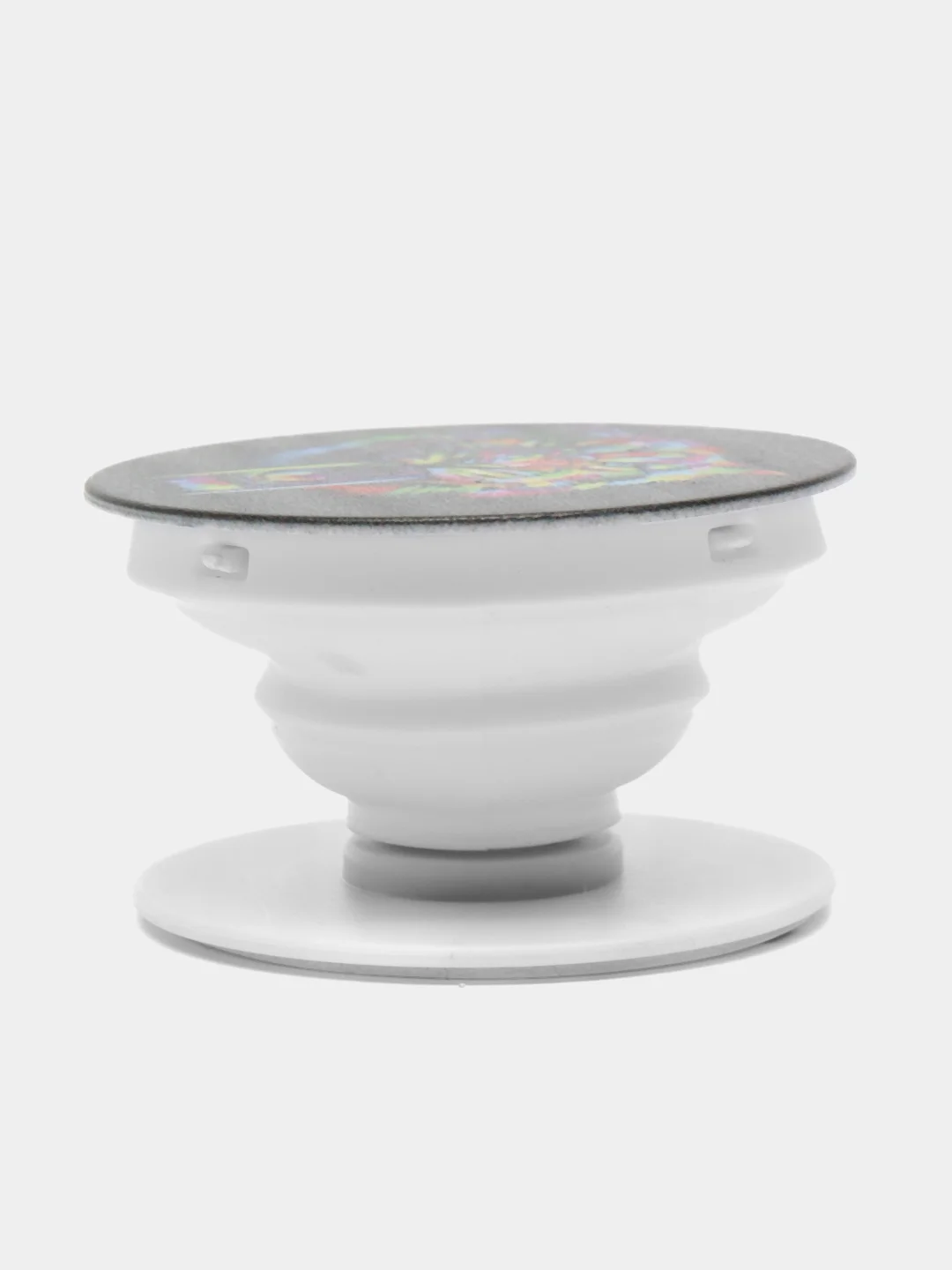 Тёмно-бордовый держатель для телефона PopSocket (попсокет), с рисунками