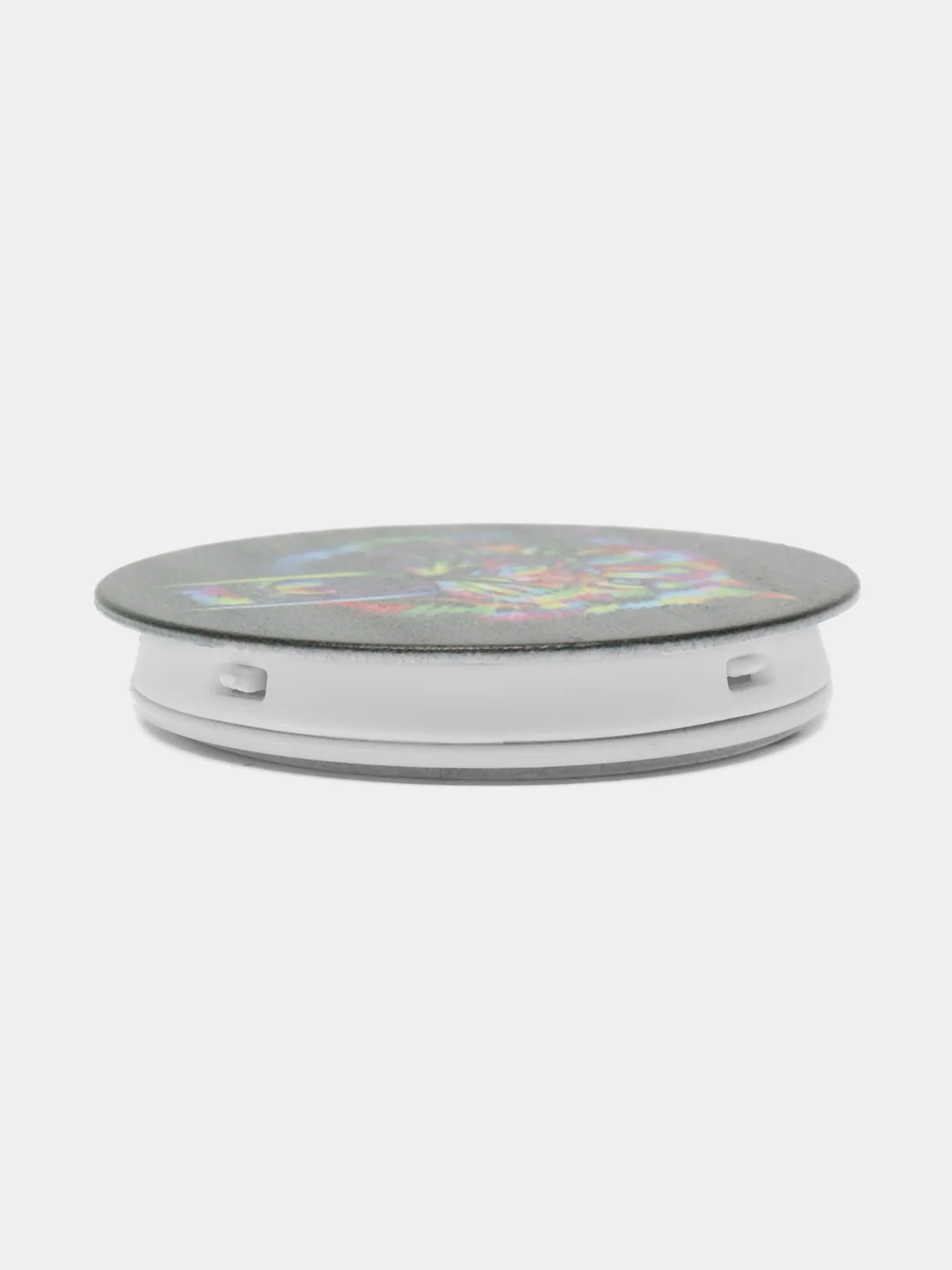 Тёмно-бордовый держатель для телефона PopSocket (попсокет), с рисунками