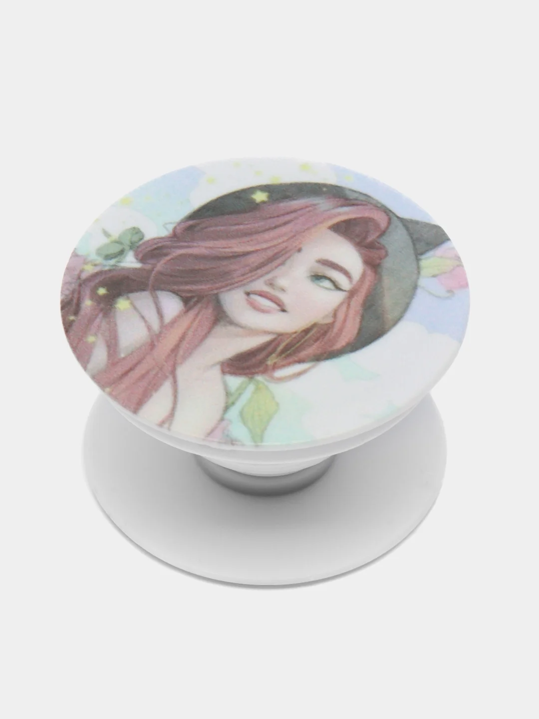 Мятный держатель для телефона PopSocket (попсокет), с рисунками
