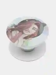 Мятный держатель для телефона PopSocket (попсокет), с рисунками