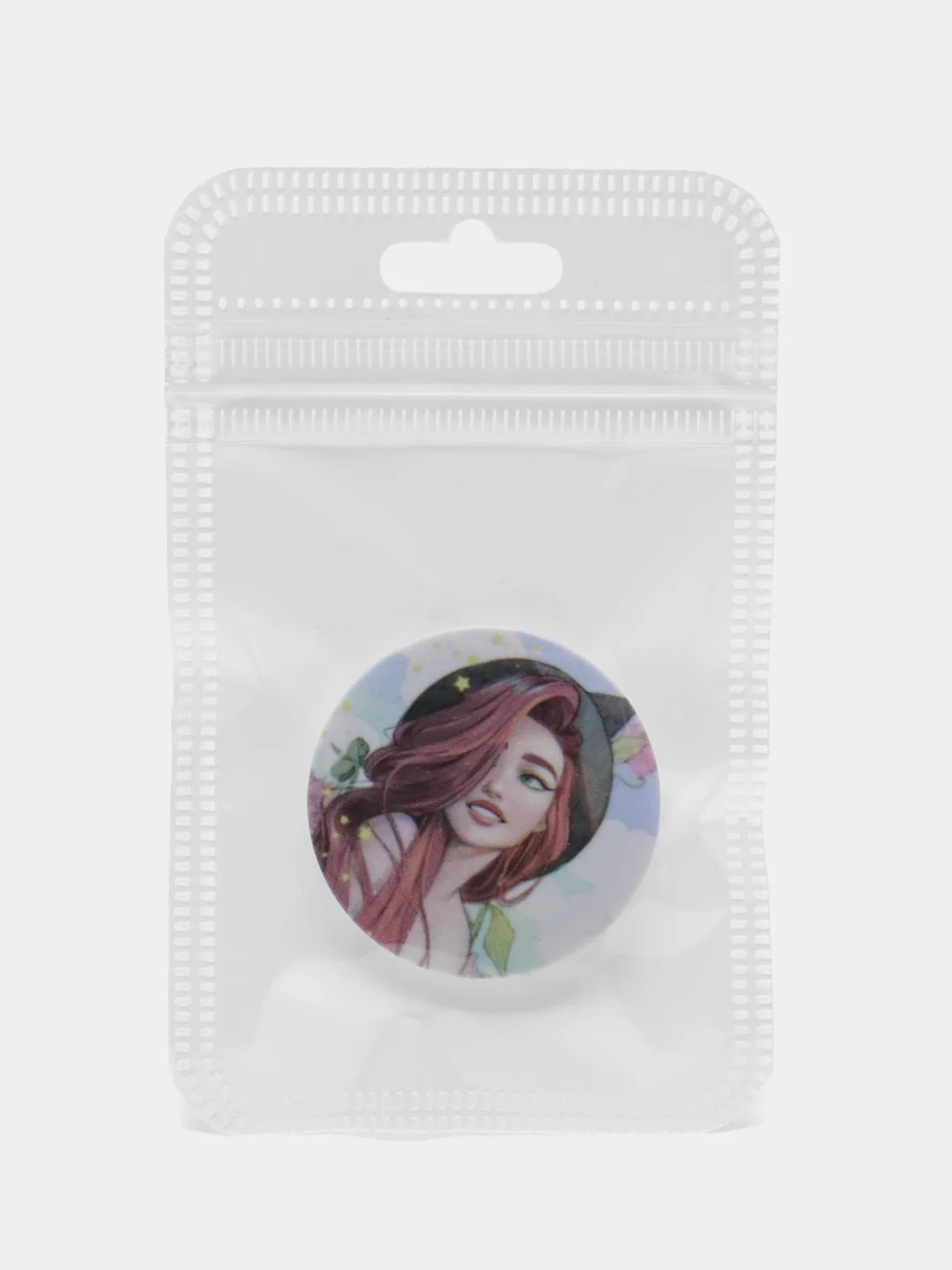 Мятный держатель для телефона PopSocket (попсокет), с рисунками