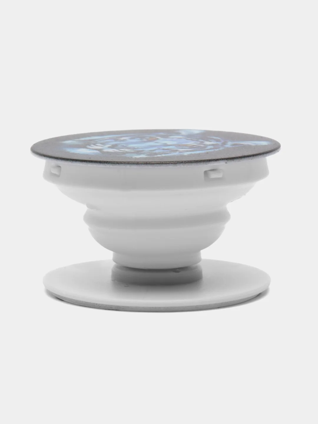 Фиолетовый держатель для телефона PopSocket (попсокет), с рисунками