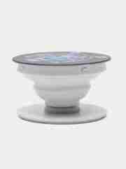 Фиолетовый держатель для телефона PopSocket (попсокет), с рисунками