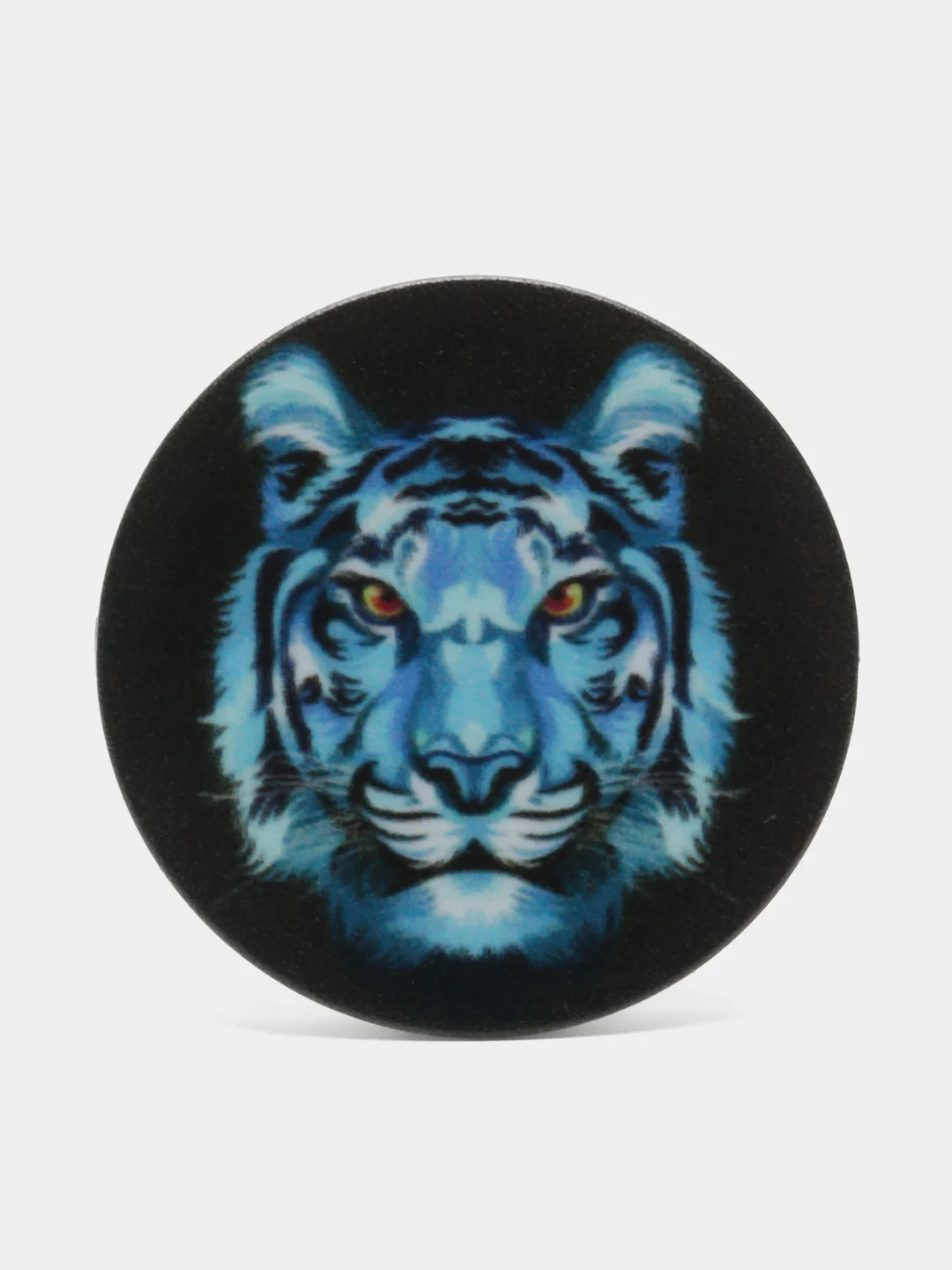 Фиолетовый держатель для телефона PopSocket (попсокет), с рисунками