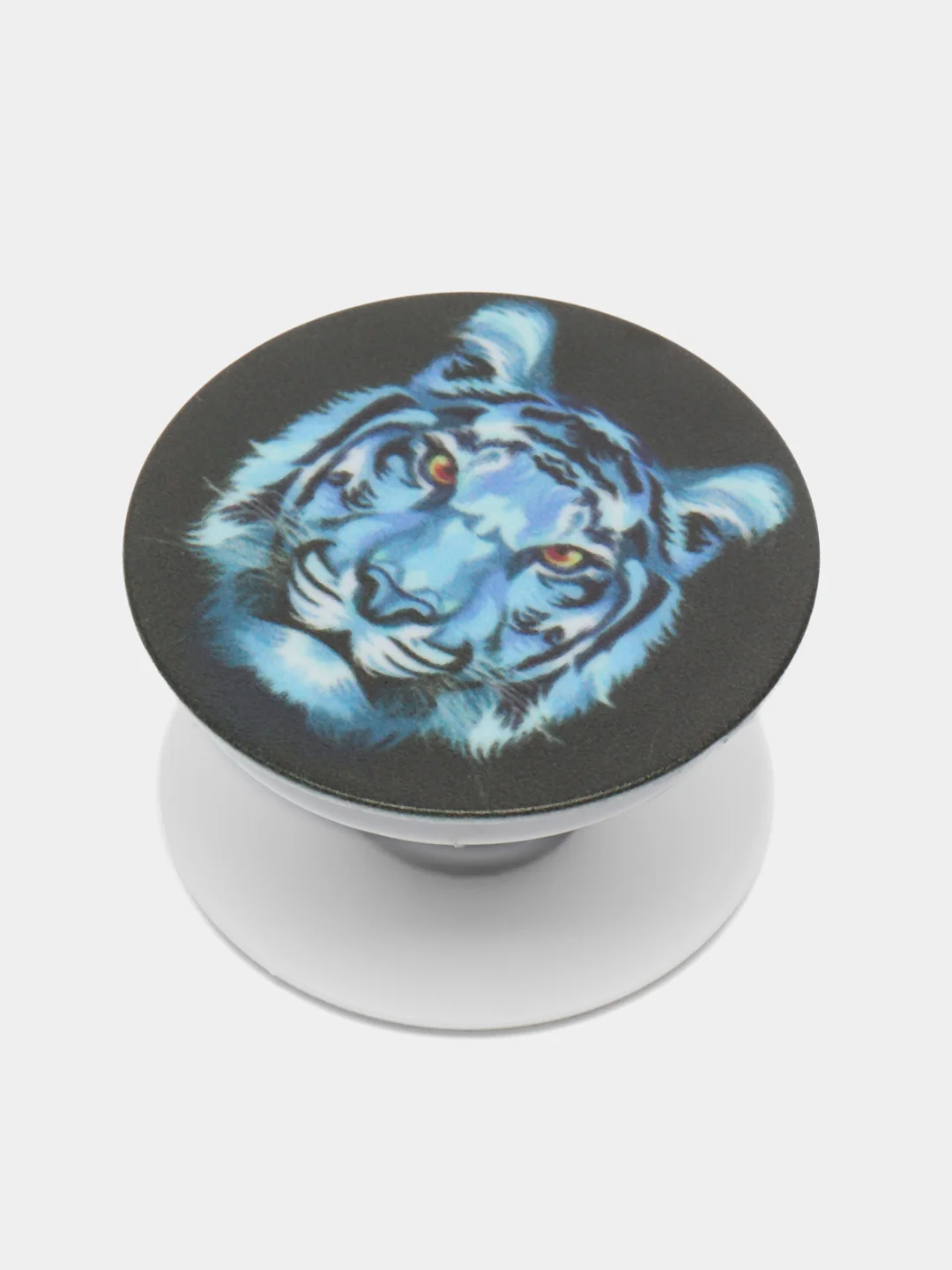 Фиолетовый держатель для телефона PopSocket (попсокет), с рисунками