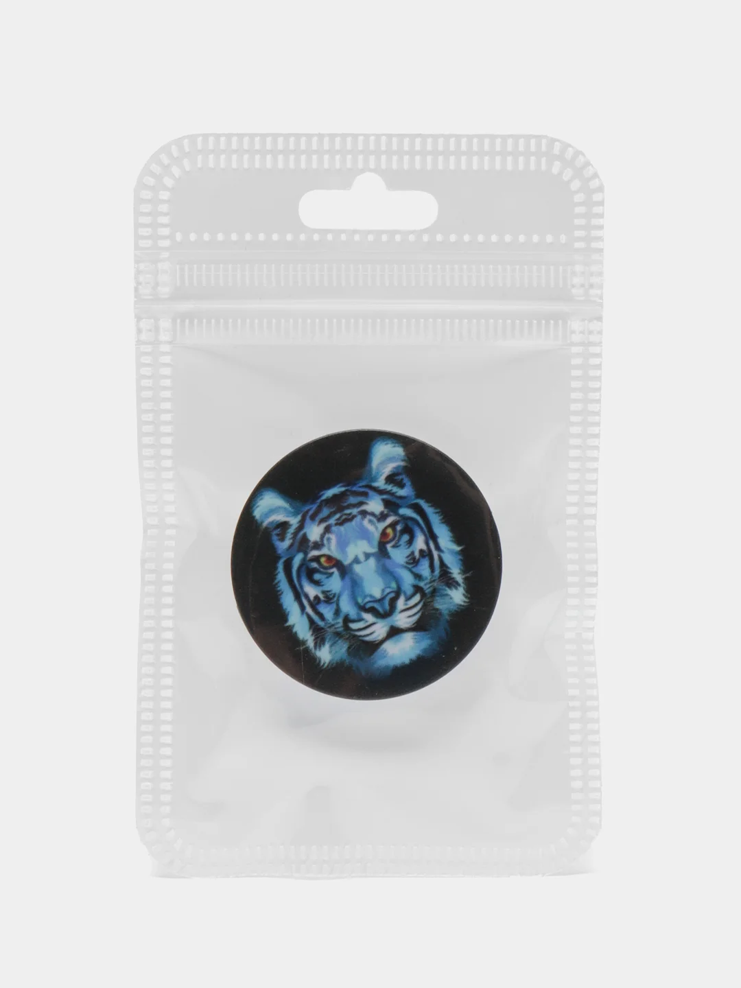 Фиолетовый держатель для телефона PopSocket (попсокет), с рисунками