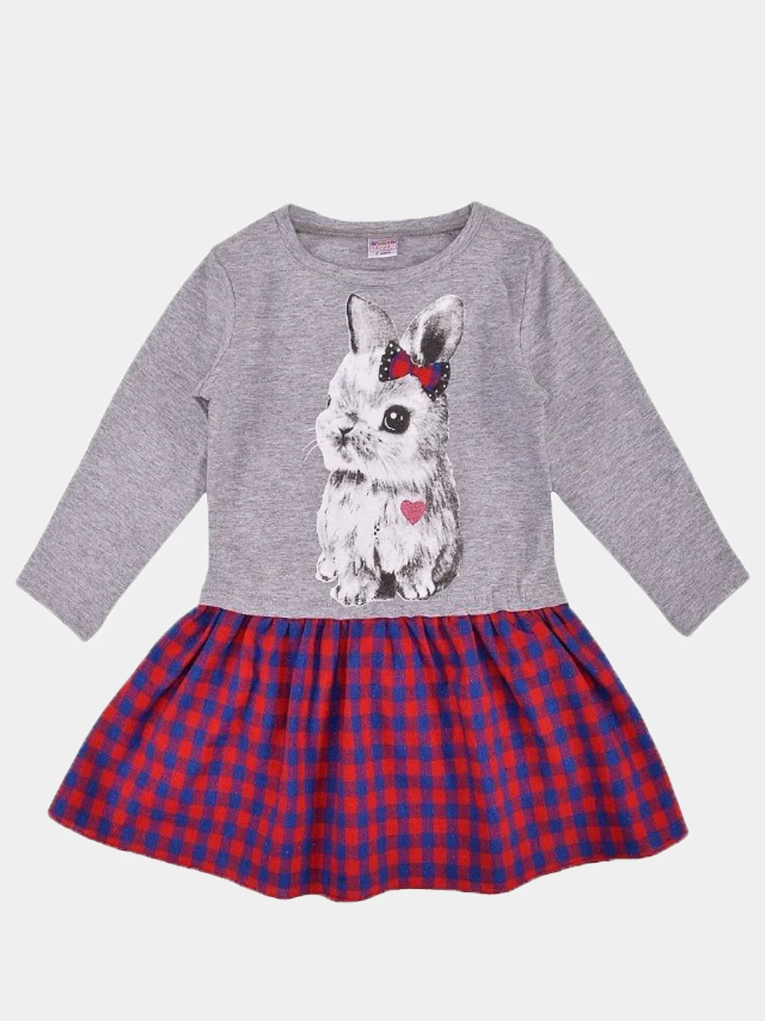 Платье для девочки с длинным рукавом, 2,3,4,5 лет