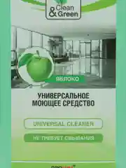 Универсальное моющее средство, с низким пенообразованием, нейтральное, Clean&Green, 1л