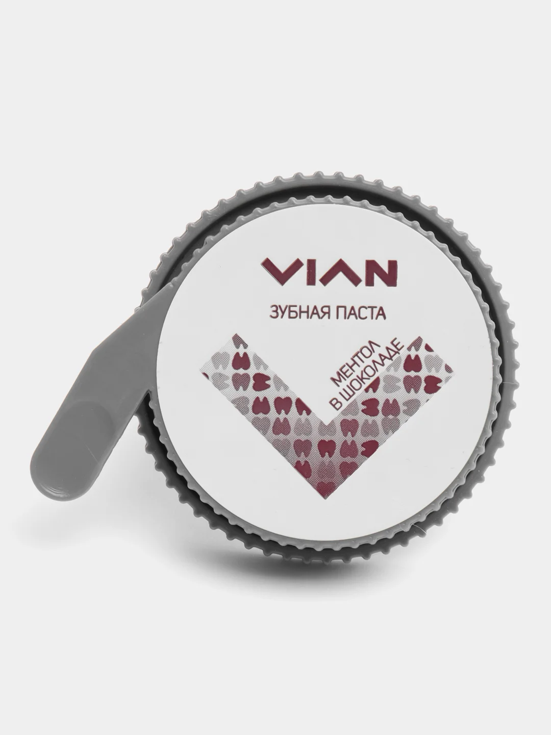 Бордовый зубная паста натуральная VIAN / ВИАН