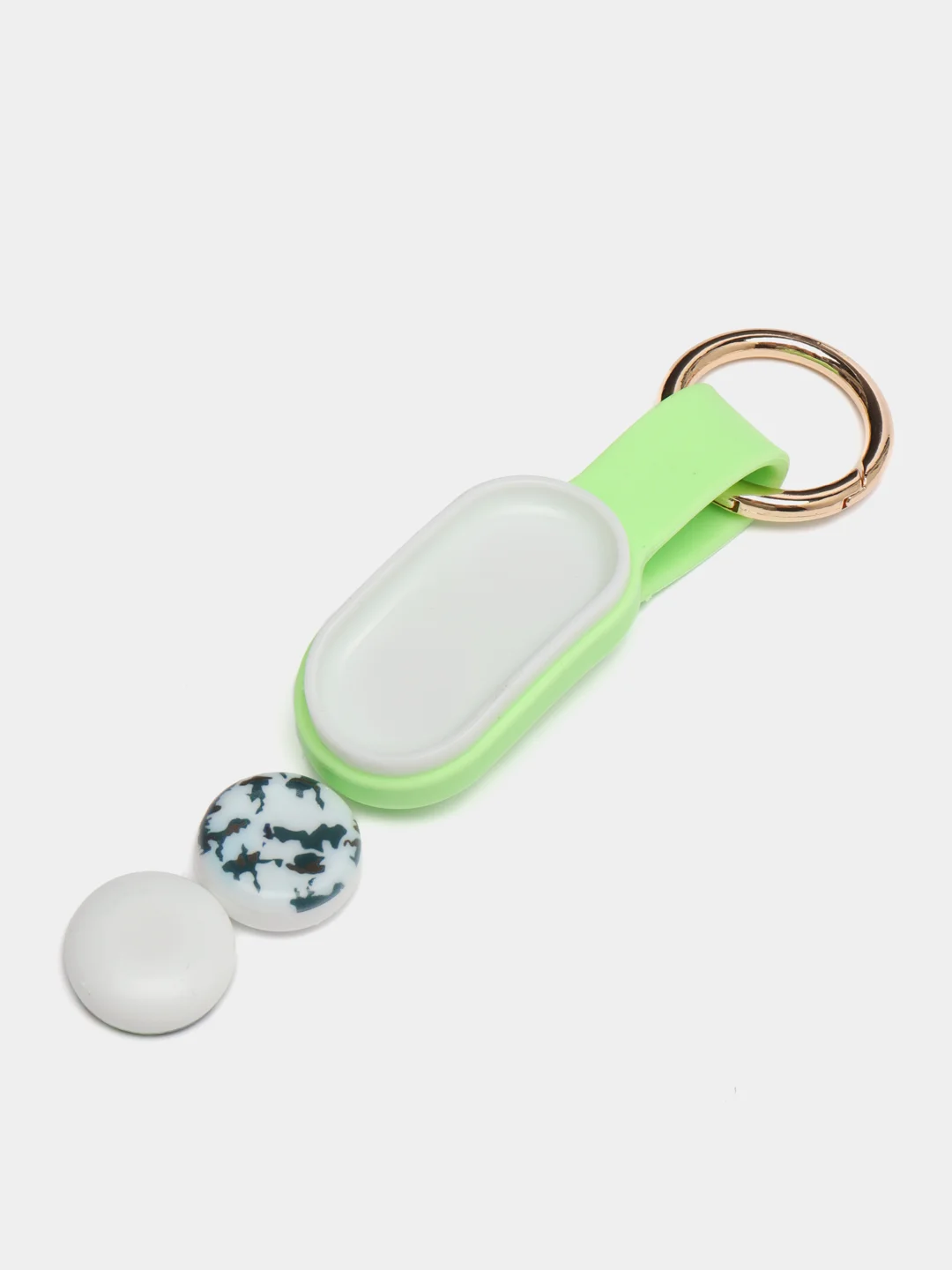 Салатовый брелок-антистресс Pop Puck (Поп Пак) Fidget Hand Spinner