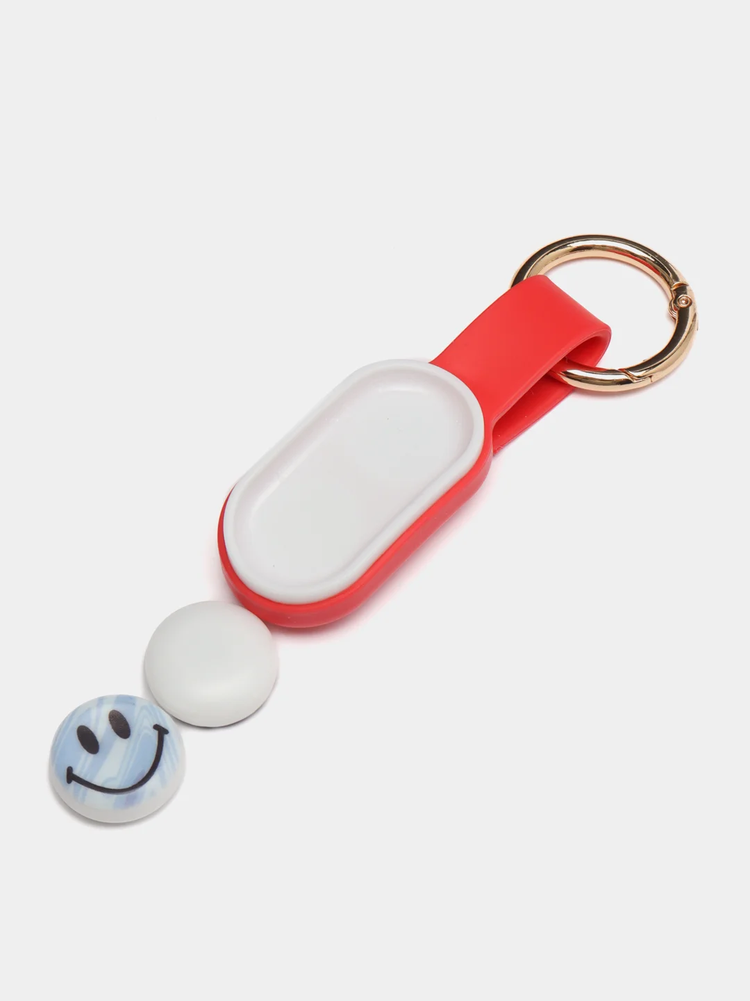 Красный брелок-антистресс Pop Puck (Поп Пак) Fidget Hand Spinner