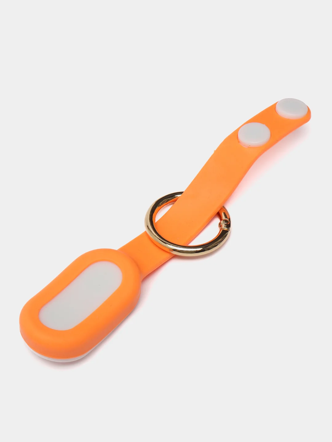 Оранжевый брелок-антистресс Pop Puck (Поп Пак) Fidget Hand Spinner