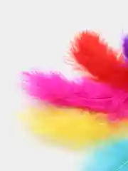 Красный прозрачный сферический шар Бобо для украшения