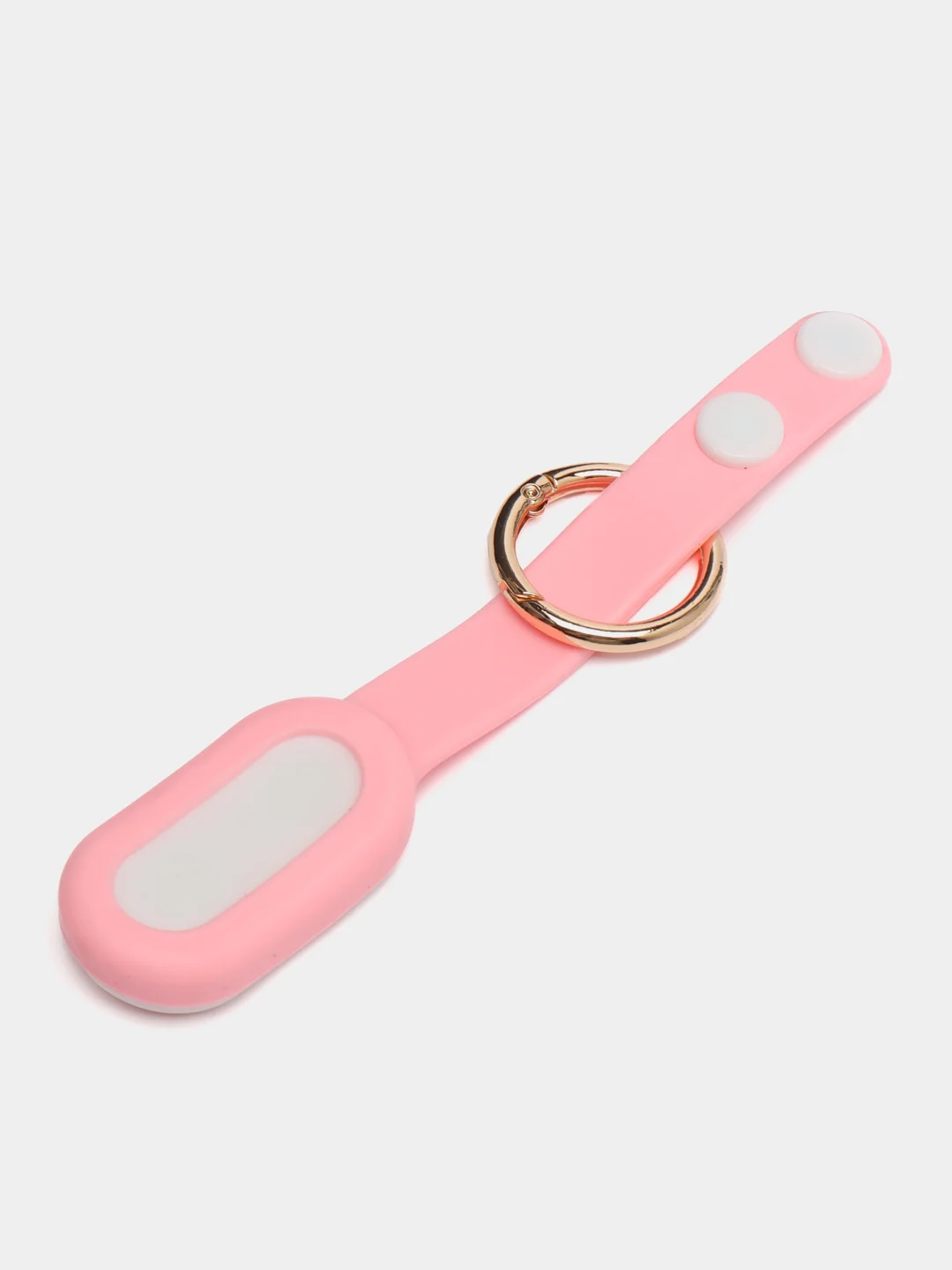 Розовый брелок-антистресс Pop Puck (Поп Пак) Fidget Hand Spinner