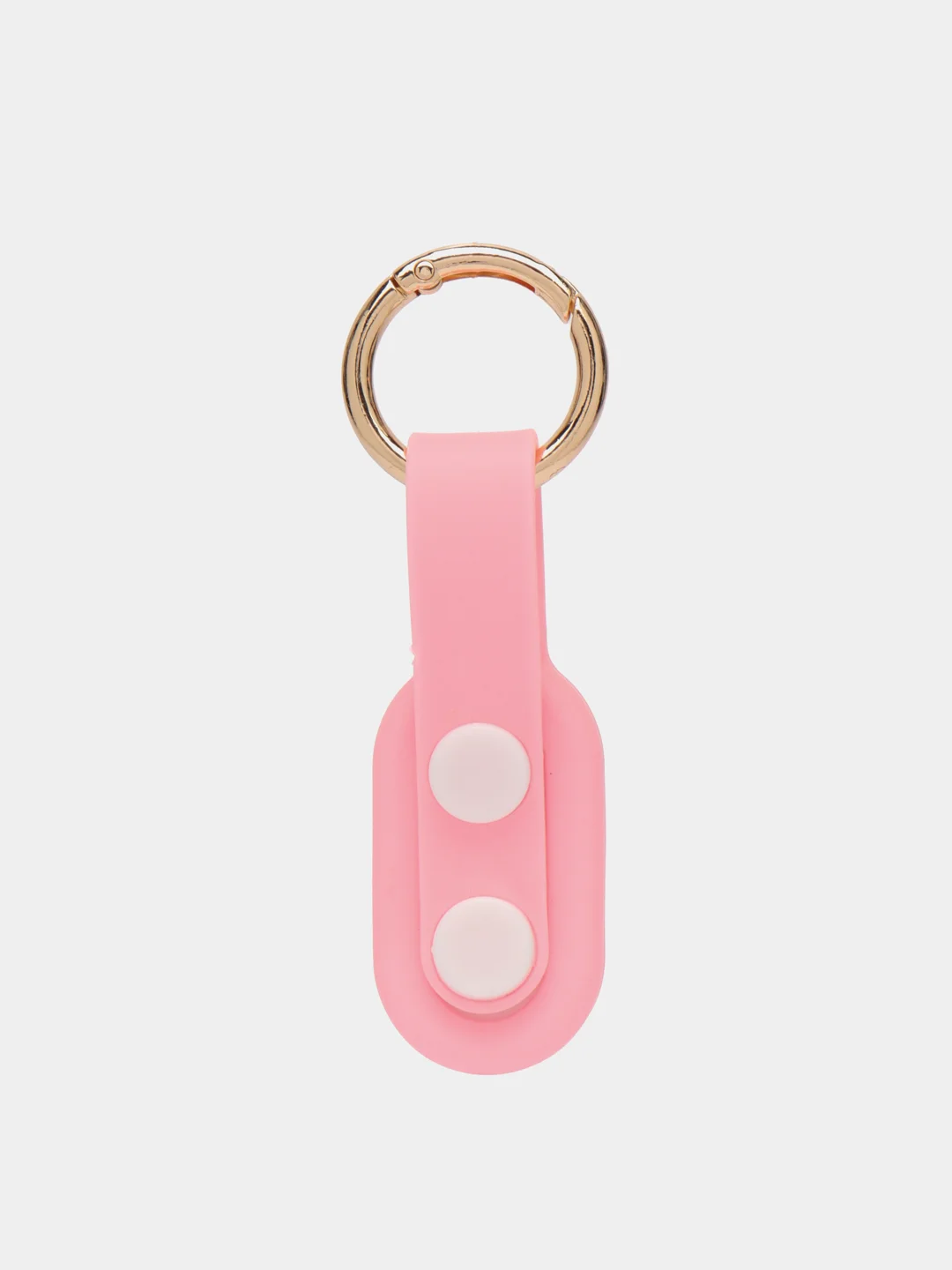 Розовый брелок-антистресс Pop Puck (Поп Пак) Fidget Hand Spinner