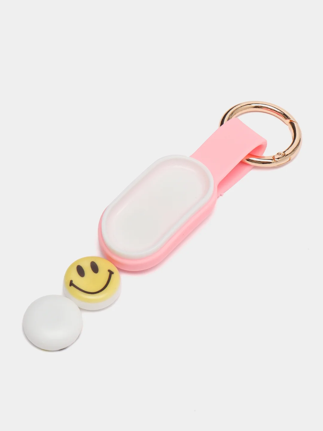 Розовый брелок-антистресс Pop Puck (Поп Пак) Fidget Hand Spinner