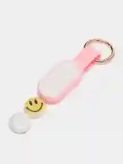 Розовый брелок-антистресс Pop Puck (Поп Пак) Fidget Hand Spinner
