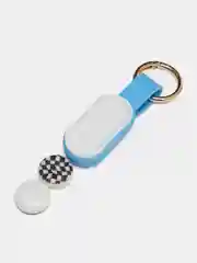 Синий брелок-антистресс Pop Puck (Поп Пак) Fidget Hand Spinner
