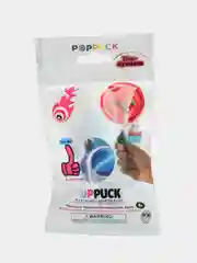 Синий брелок-антистресс Pop Puck (Поп Пак) Fidget Hand Spinner