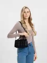 Черный сумка женская через плечо