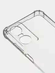 Чехол для Tecno Pop 6 Pro прозрачный, силиконовый, с усиленными углами