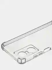 Чехол для Tecno Pop 6 Pro прозрачный, силиконовый, с усиленными углами