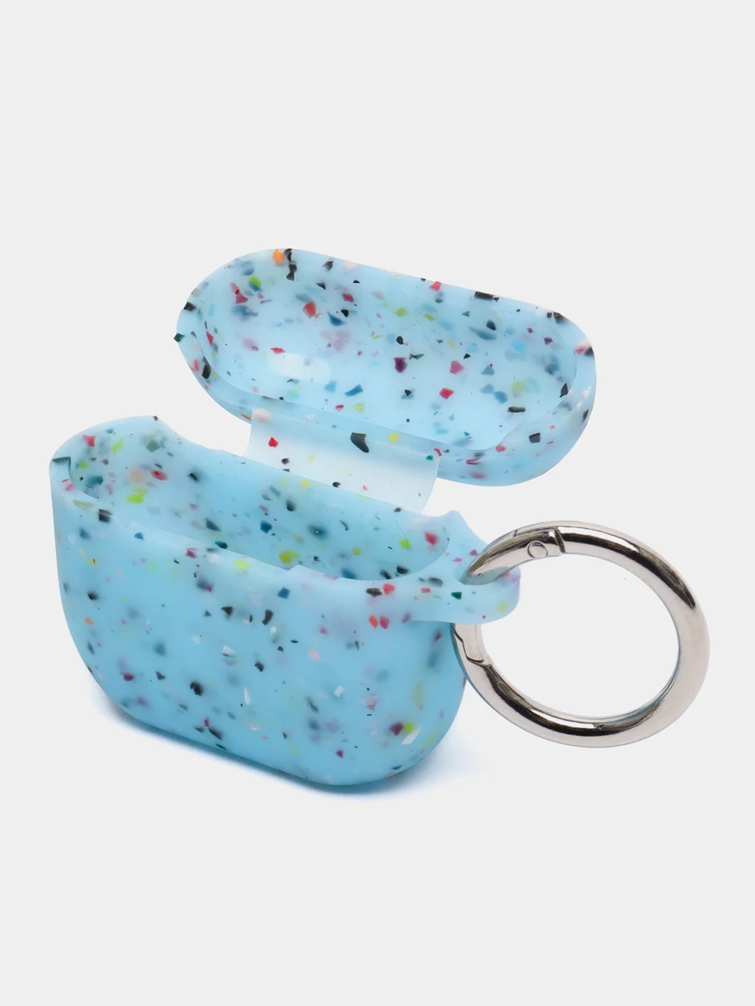 Синий силиконовый чехол для AirPods, неоновые